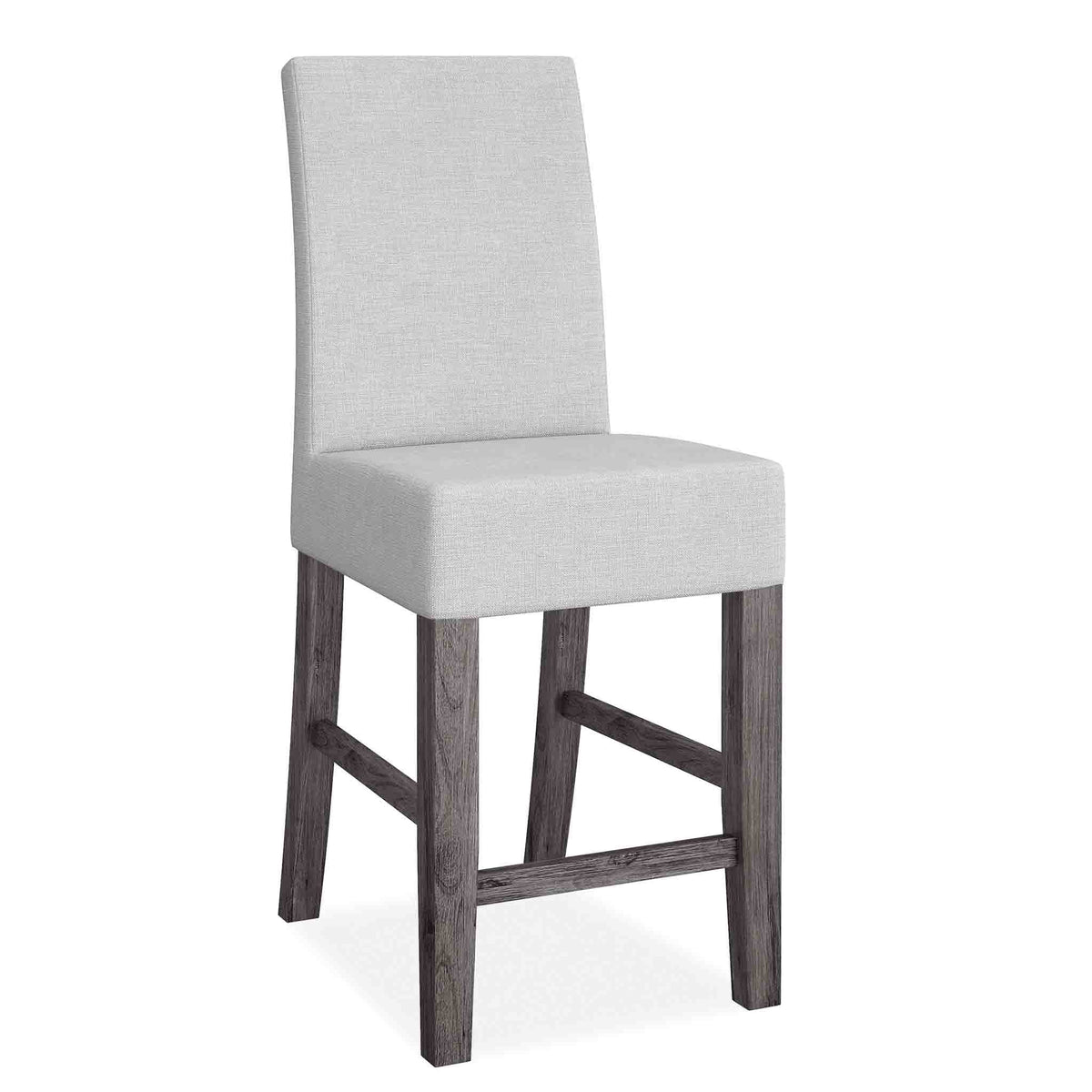 Saltaire Grey Industrial Bar Stool Chair from Roseland Furniture