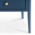 Stirling Blue Coffee Table  - Close up of legs of table