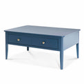 Stirling Blue Coffee Table - Side view