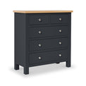Farrow Charcoal 2 over 3 Bedroom Chest from Roseland Furniture