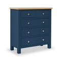 Farrow Navy Blue 2 Over 3 Chest Of Drawers from Roseland Furniture