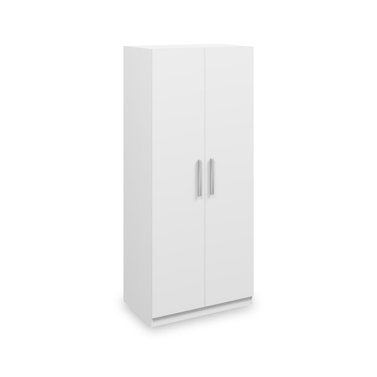 Meribel White 2 Door Wardrobe from Roseland Furniture