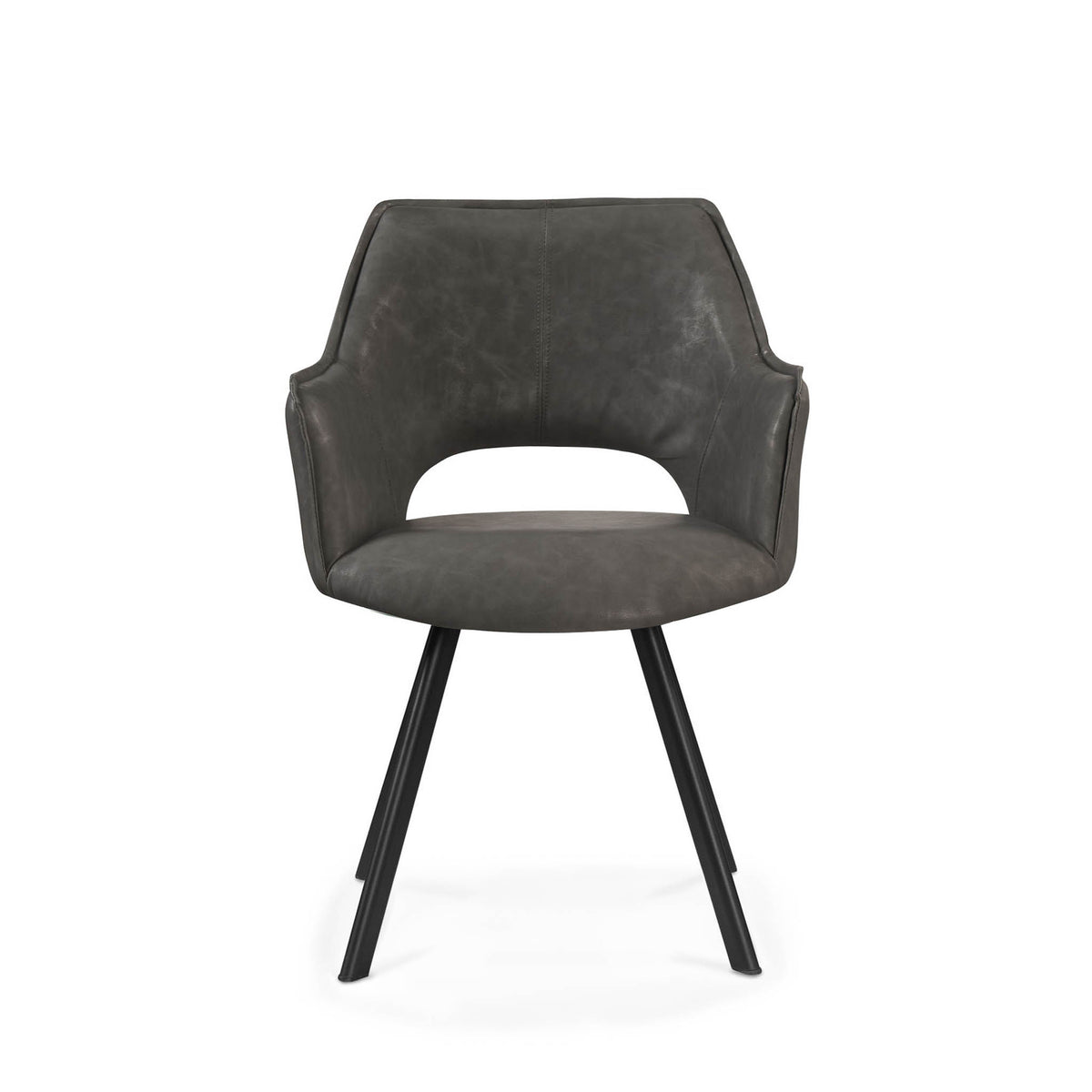 Harley Dining Chair - Grey PU