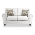 Jessie Ivory Boucle 2 Seater Couch