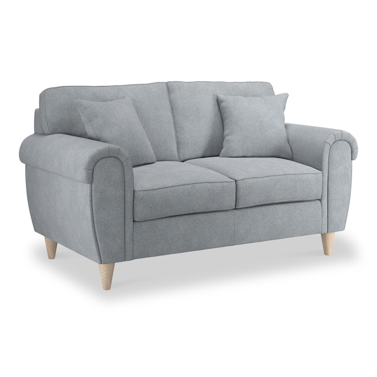 Harry Light Blue 2 Seater Sofa from Roseland Furniture
