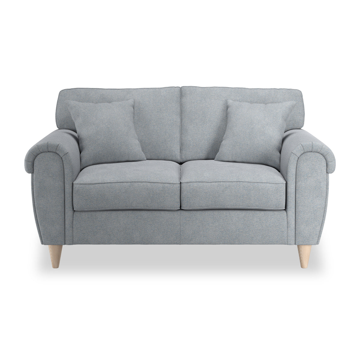 Harry Light Blue 2 Seater Couch 