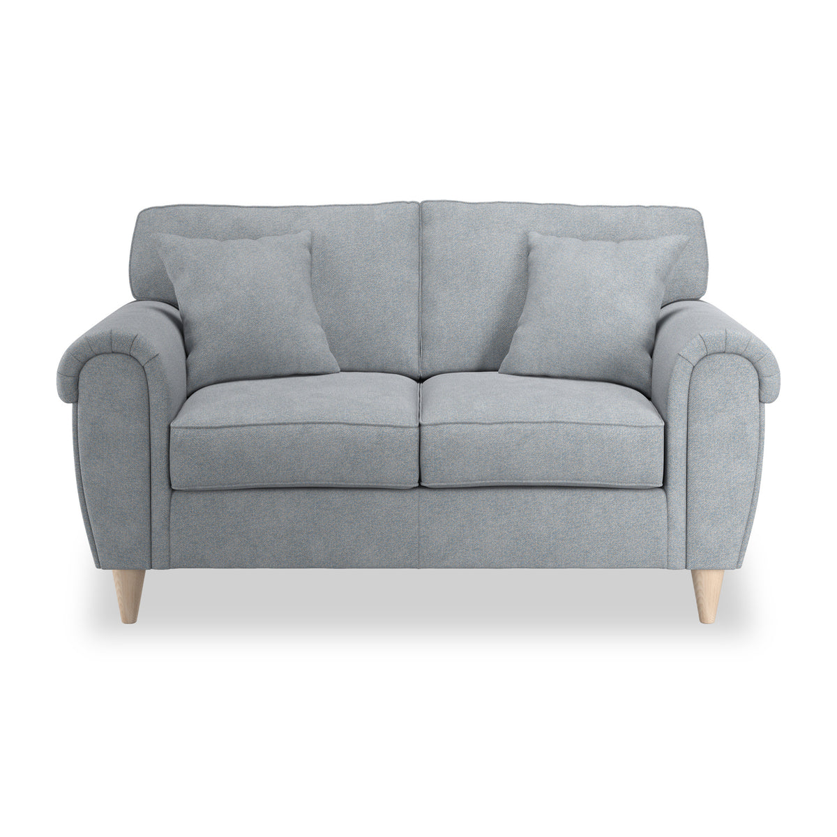 Harry Light Blue 2 Seater Couch