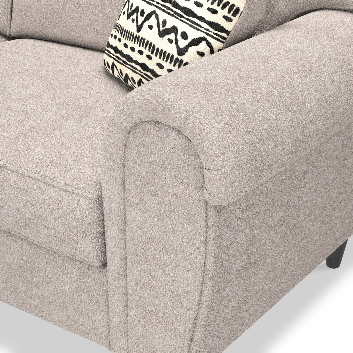 Jessie Mink 3 Seater Sofa