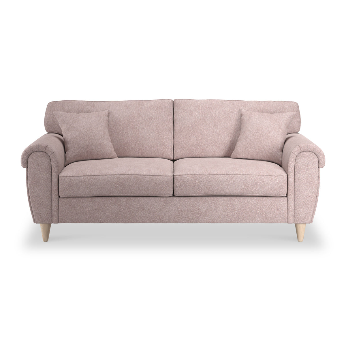 Harry Mauve 3 Seater Couch