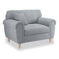 Harry Light Blue Snuggle Armchair from Roseland Furniture