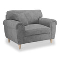 Harry Dark Grey Snuggle Armchair from Roseland Furniture