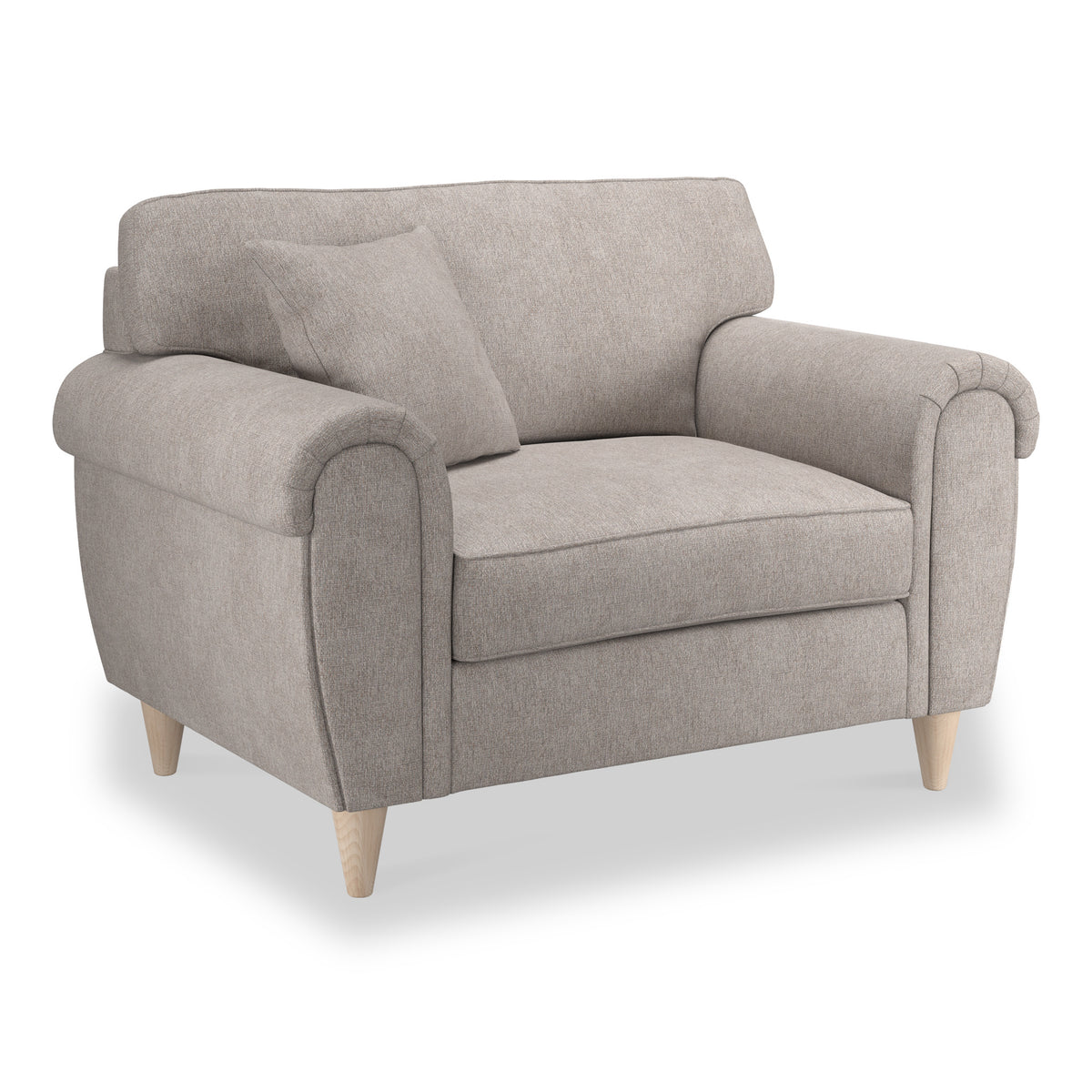 Harry Natural Snuggle Armchair from Roseland Furniture