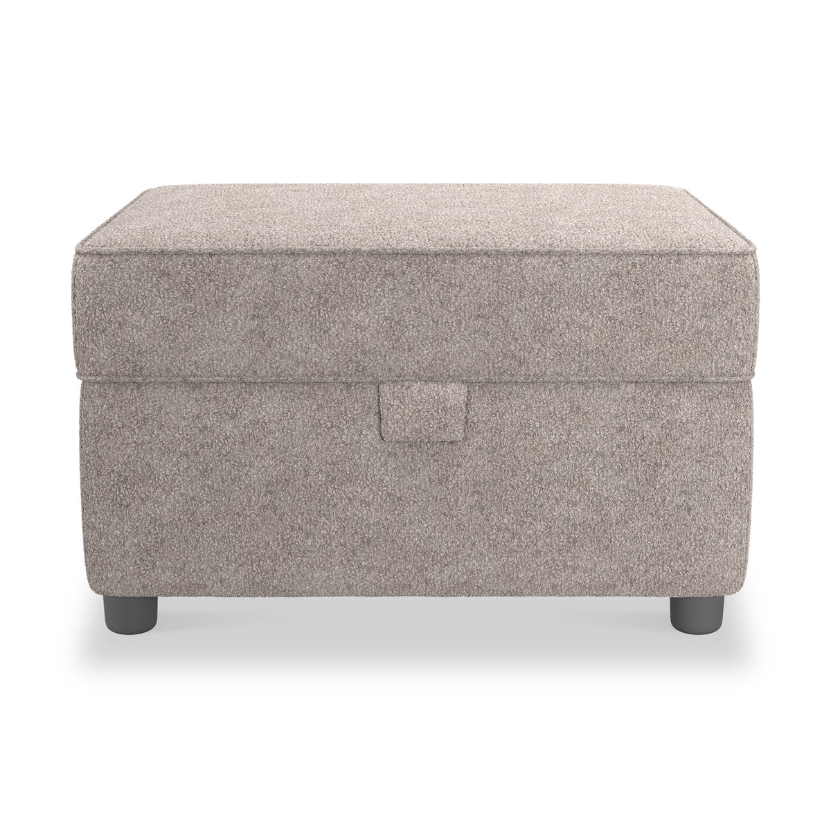 Jessie Mink Small Storage Footstool