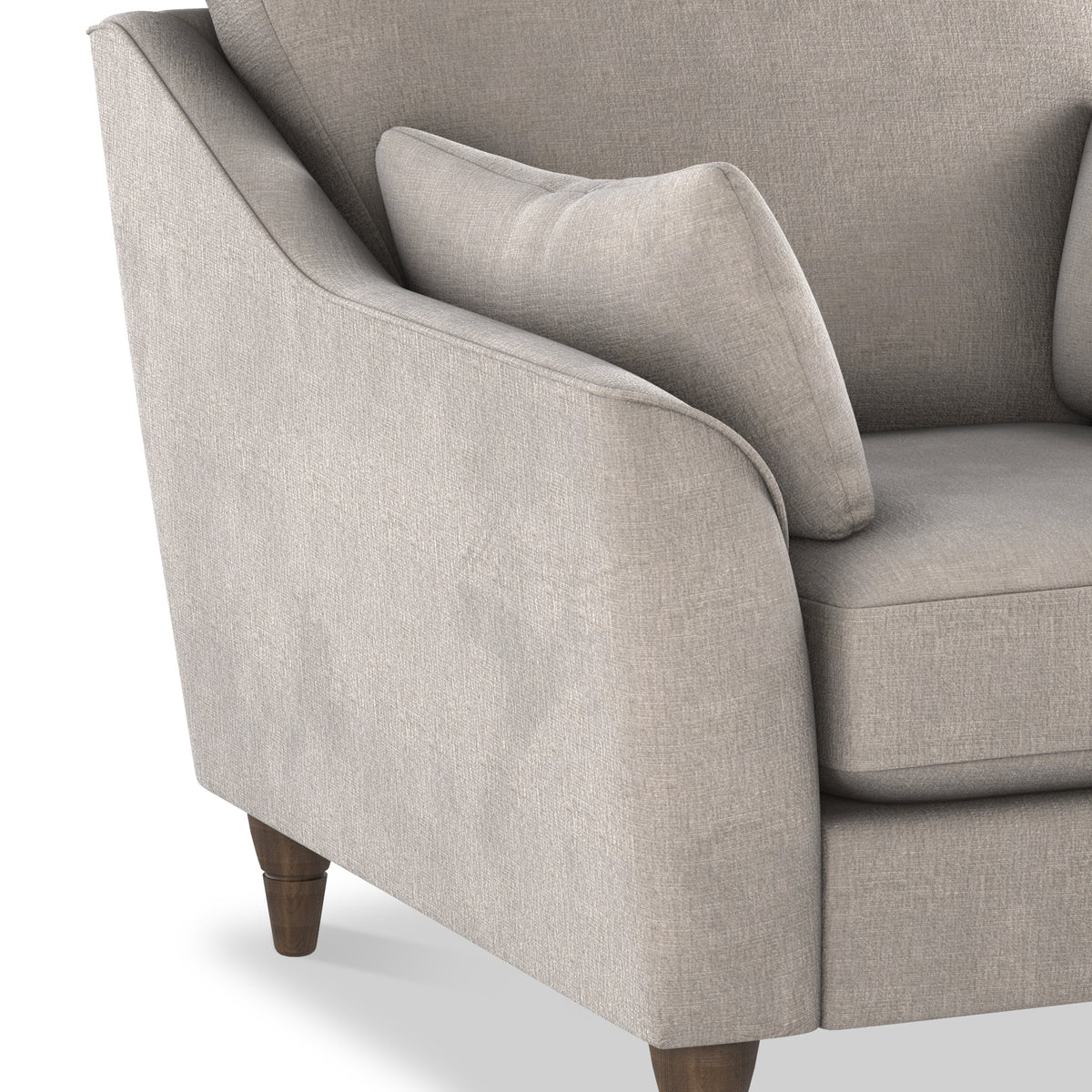 Charice Fog Grey Armchair