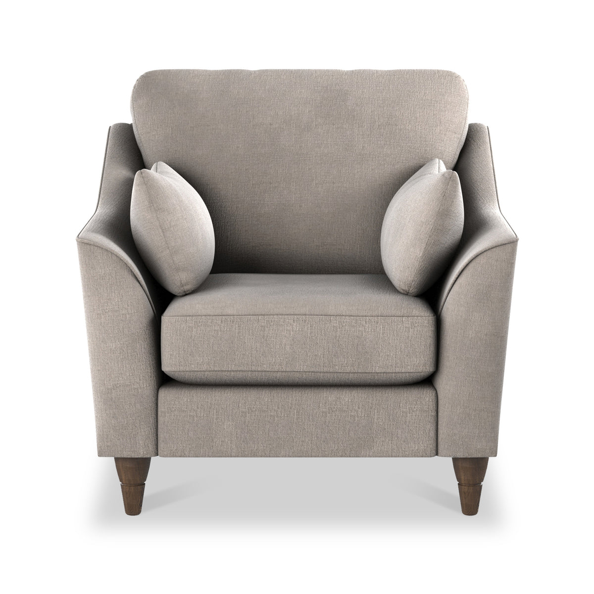 Charice Fog Grey Armchair