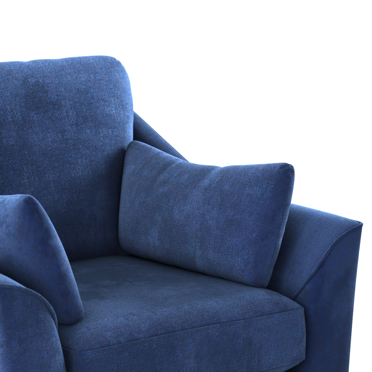 Charice Navy Armchair