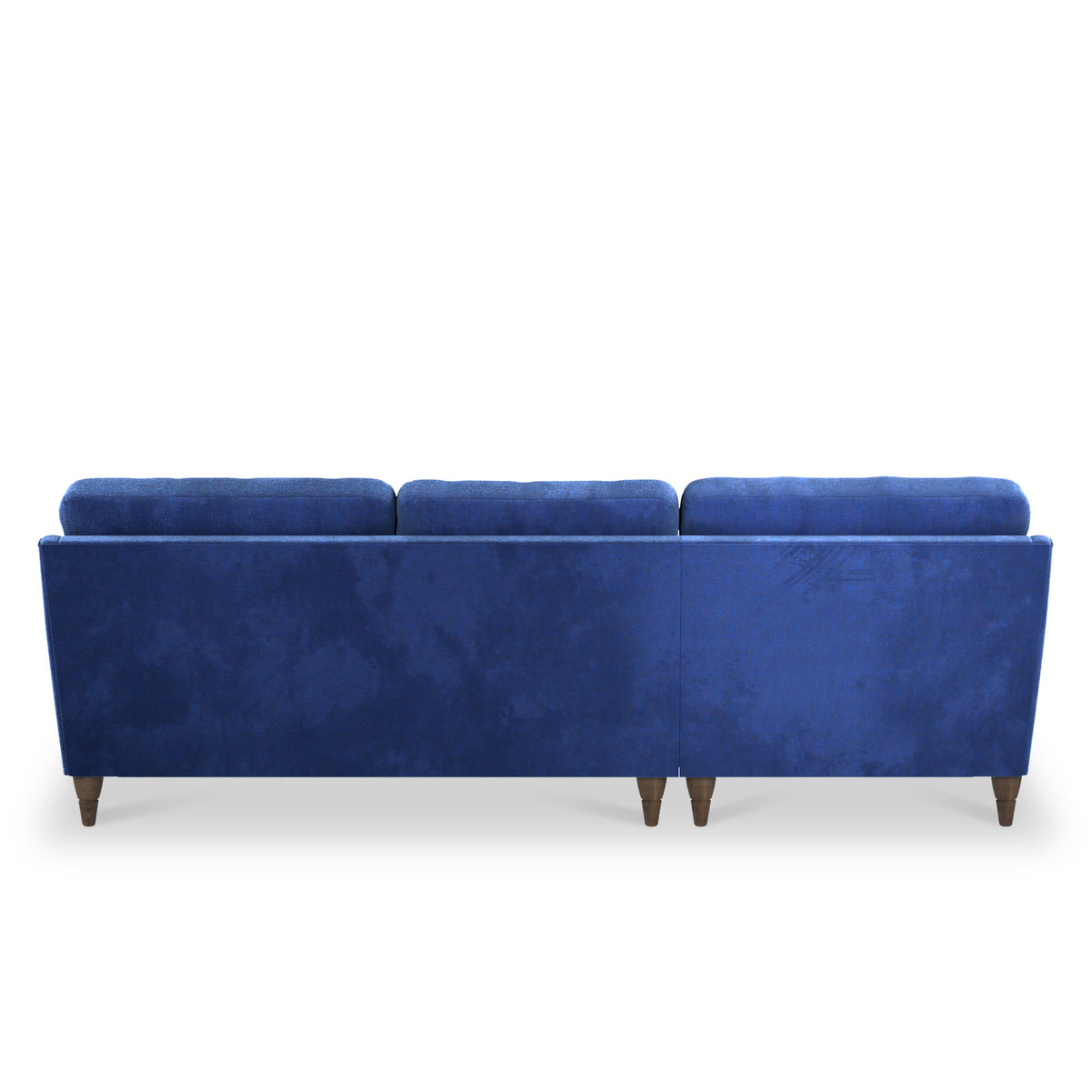 Charice Navy Blue Left Hand Chaise Sofa