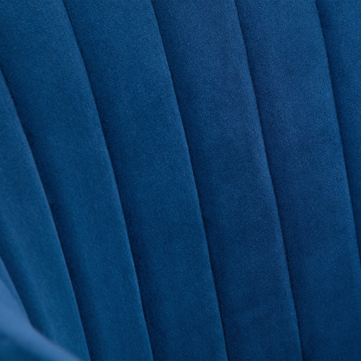 Malvern Navy Blue Velvet Swivel Office Chair