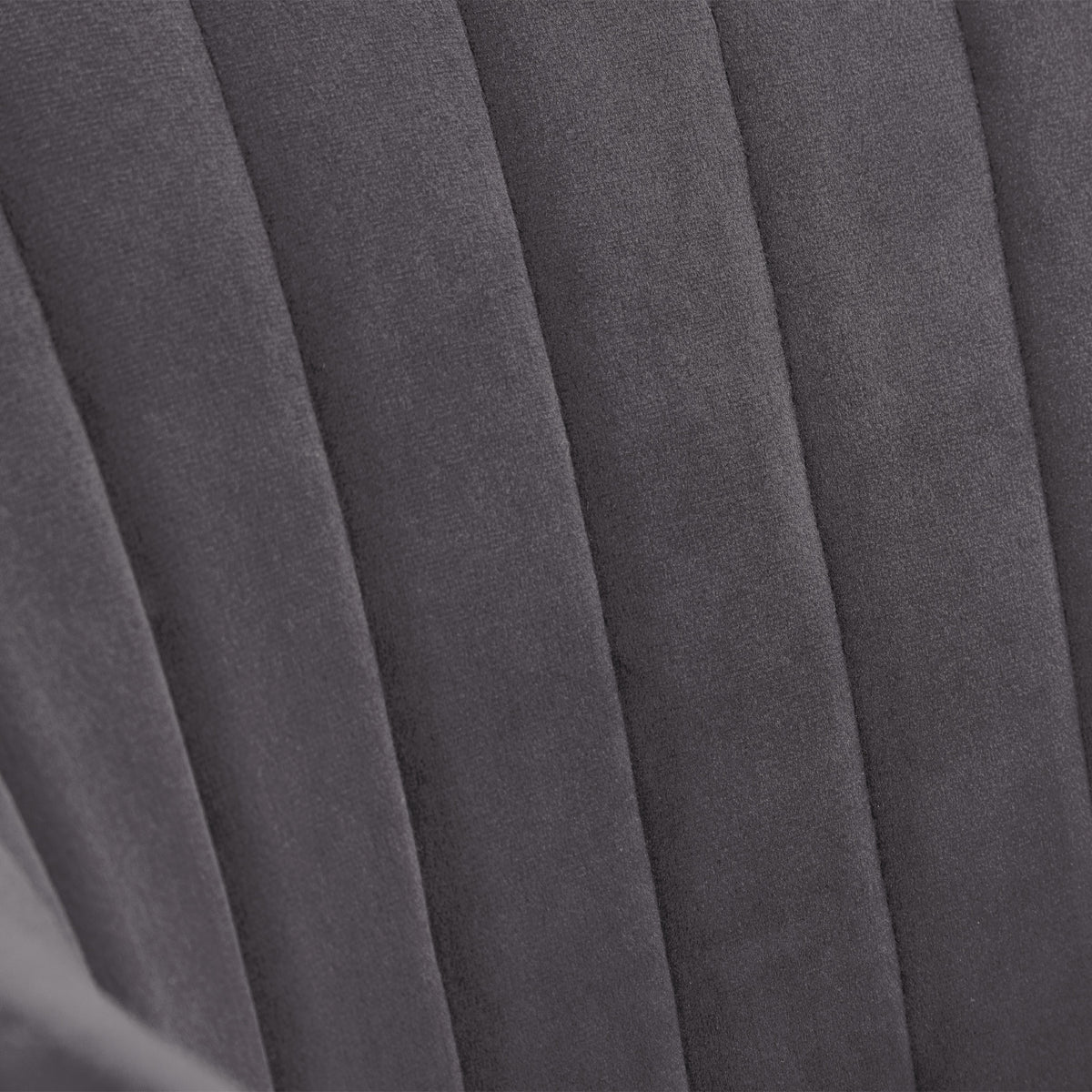 Malvern Grey Velvet Swivel Office Chair