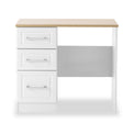 Talland White Dressing Table with Stool from Roseland