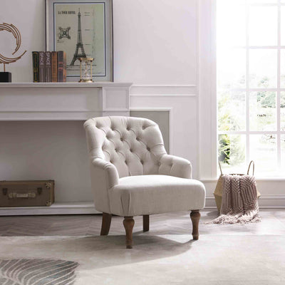 Bianca Linen Armchair