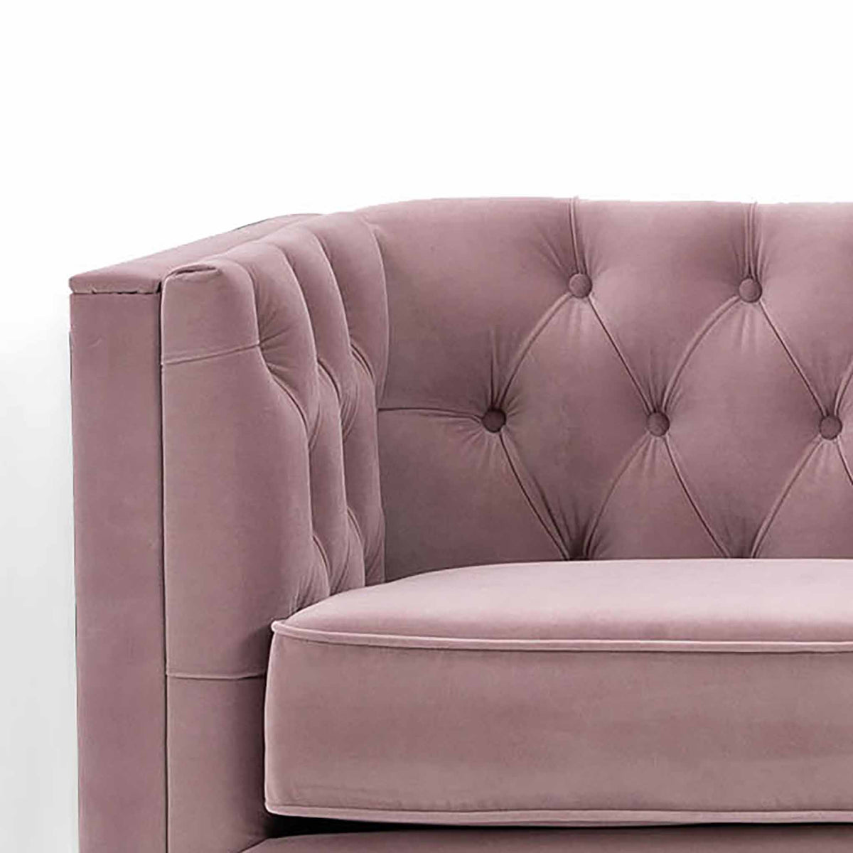 Eliza Velvet 3 Seater Chesterfield Sofa