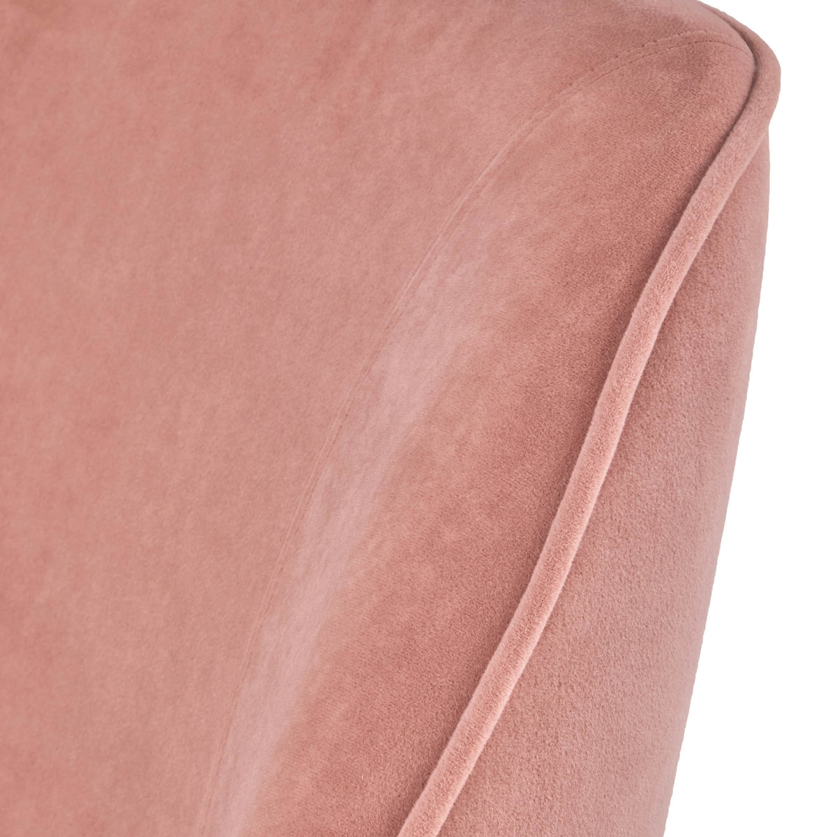 Delphine Pink Velvet Glam Accent Chair