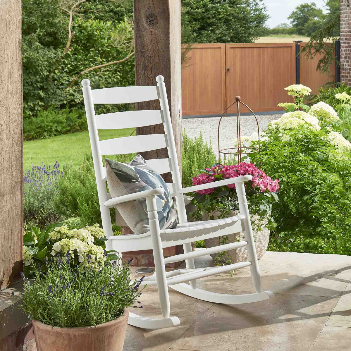 Oakland Rocking Chair in white