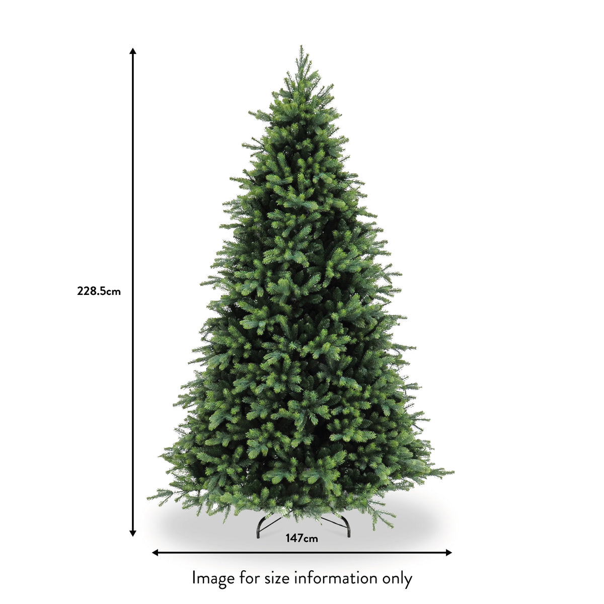 Cumberland 7.5ft Tree dimensions