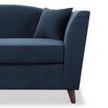 Pippa Teal Plush Velvet 2 Seater Sofa from Roseland Furniture