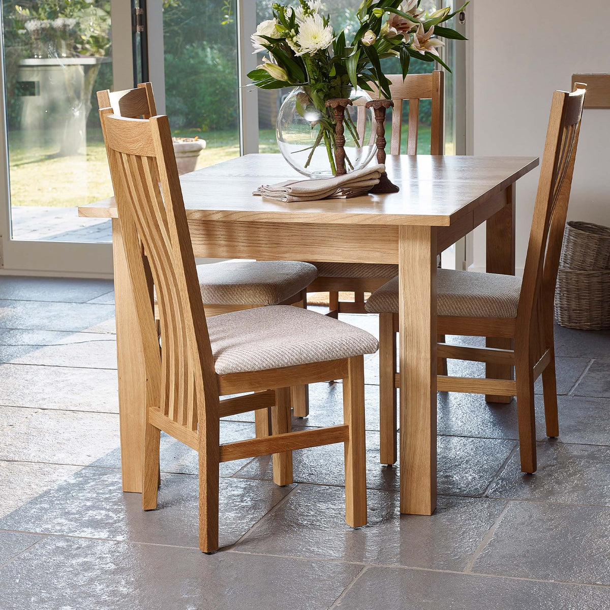 Falmouth Oak Large Extending Table