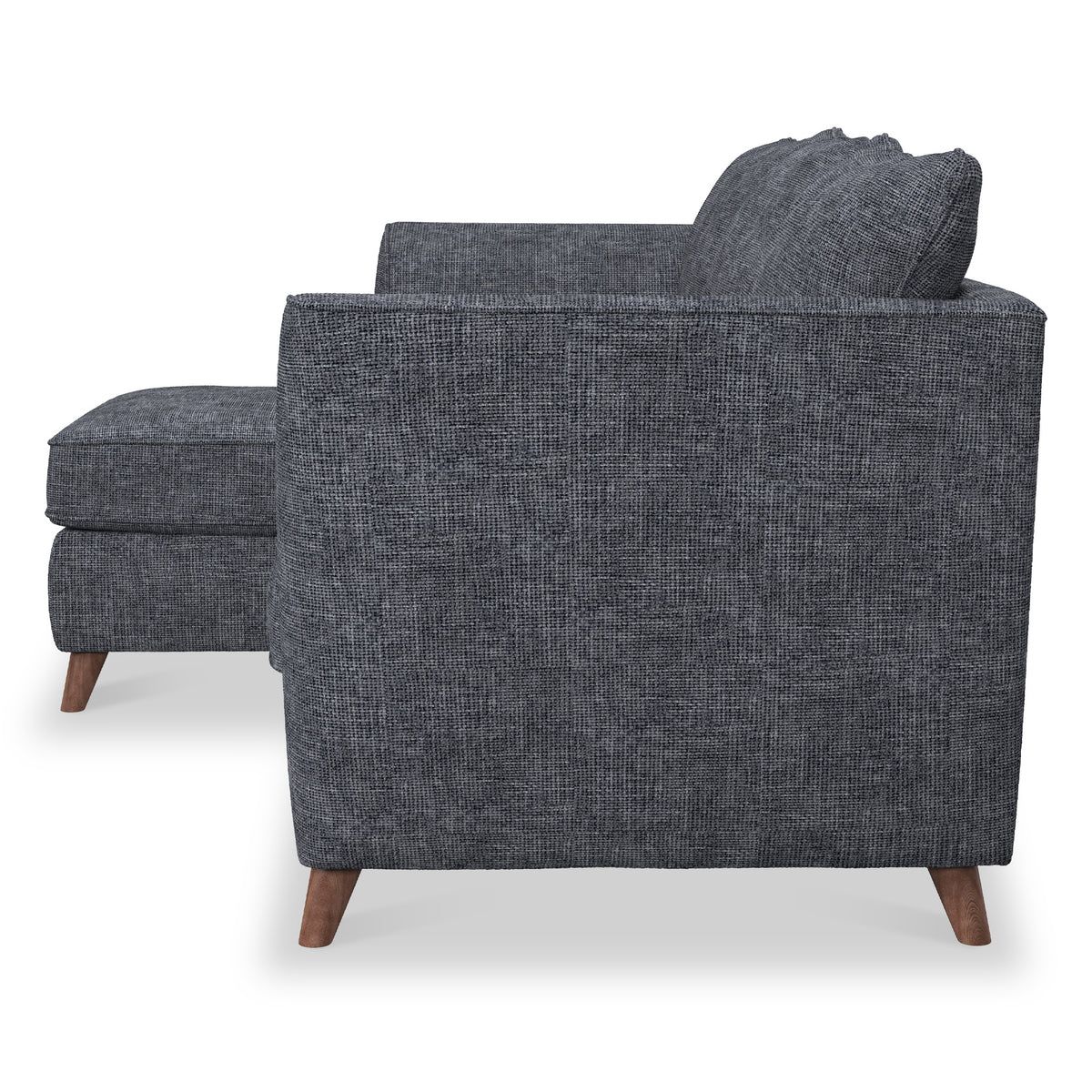 Tamsin Navy Left Hand Chaise Sofa