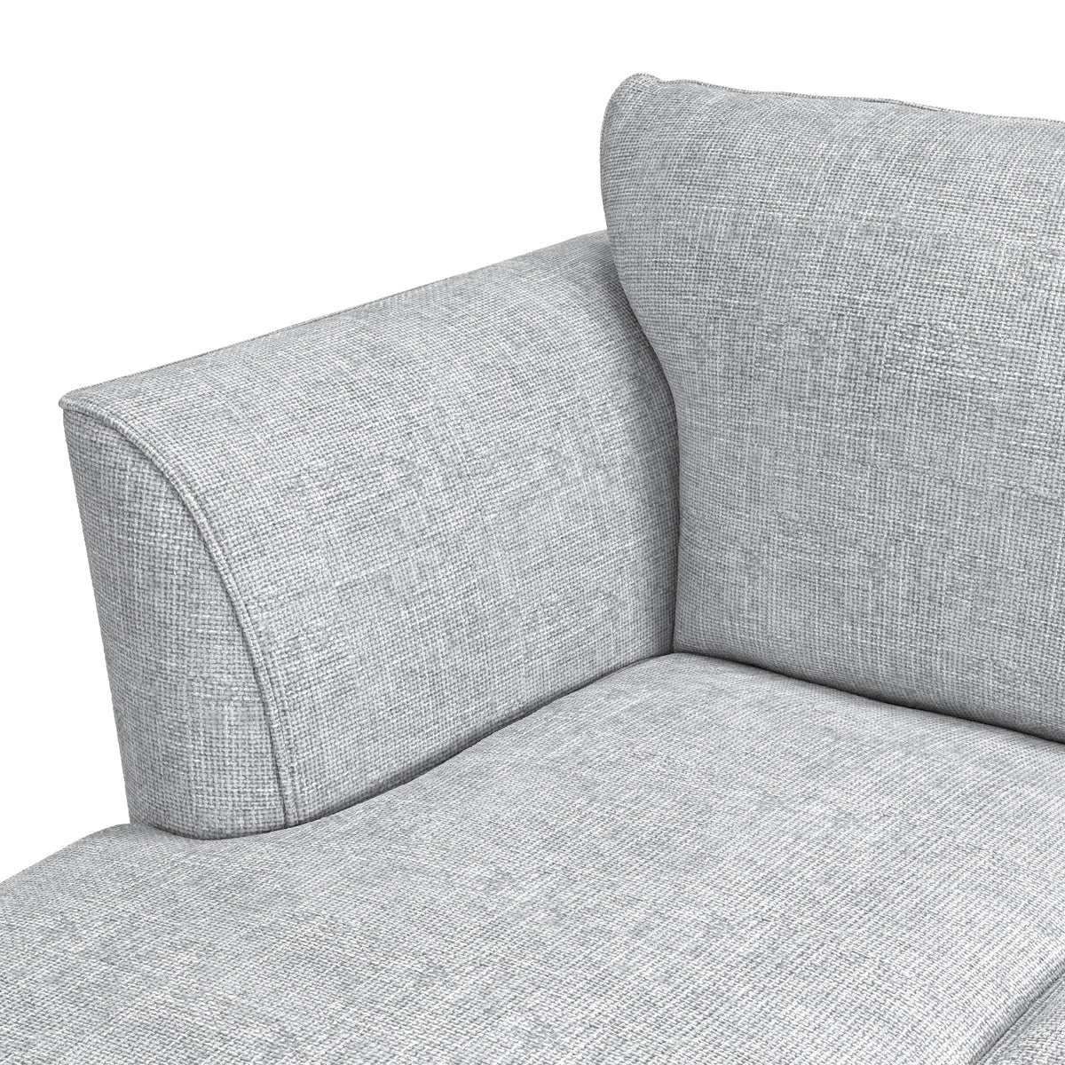 Tamsin Silver Left Hand Chaise Sofa