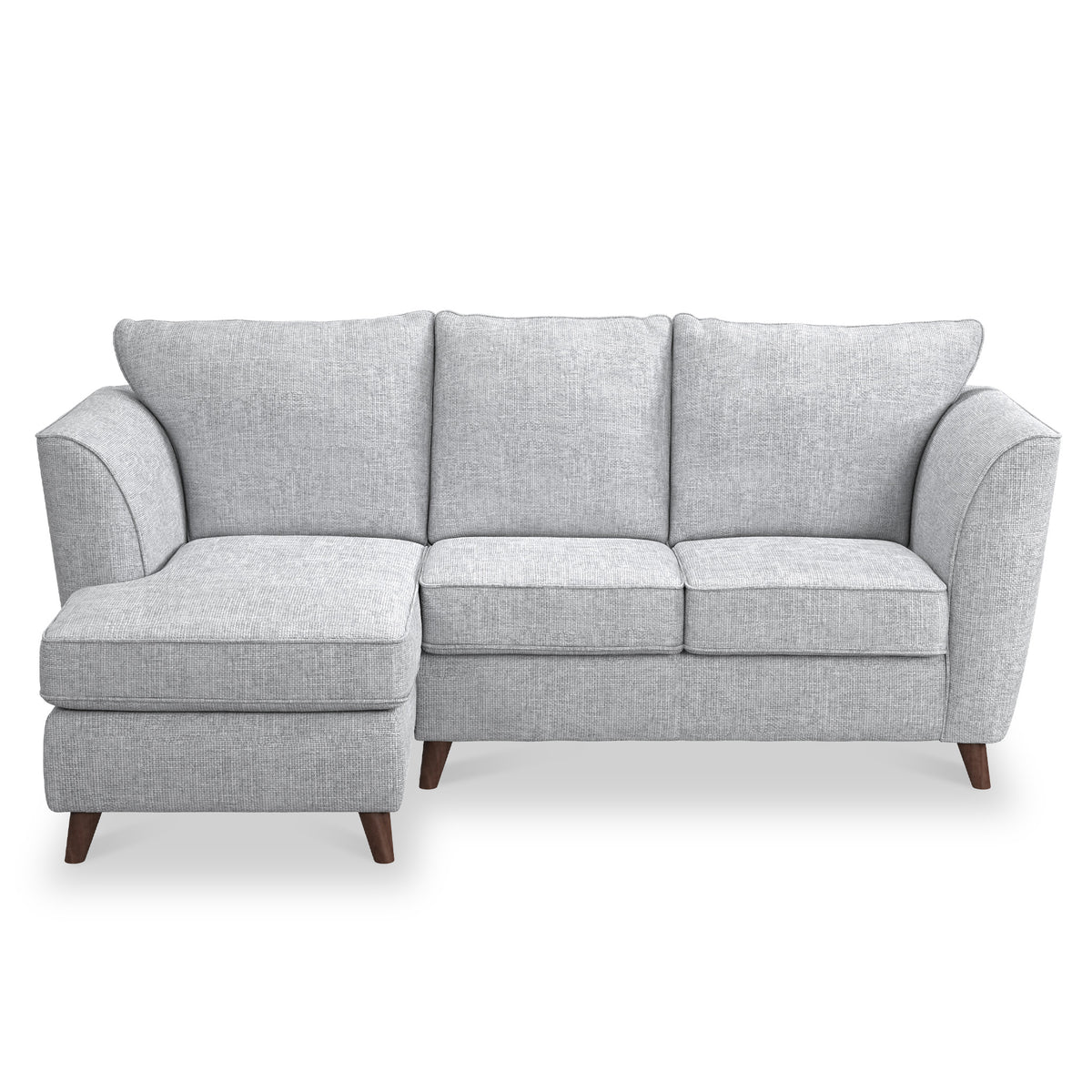 Tamsin Silver Left Hand Chaise couch