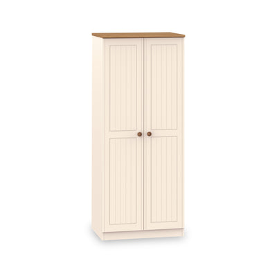 Brixham Cream 2 Door Wardrobe