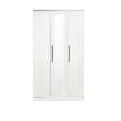 Bellamy Tall 3 Door Mirror Wardrobe