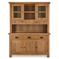 Zelah Oak Large Dresser - Front view