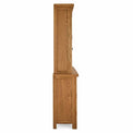 Zelah Oak Large Dresser - Side on view