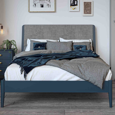 Stirling Blue Bed Frame