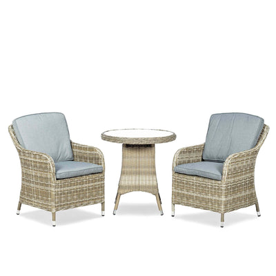 Wentworth 2 Seat Deluxe Rattan Bistro Set