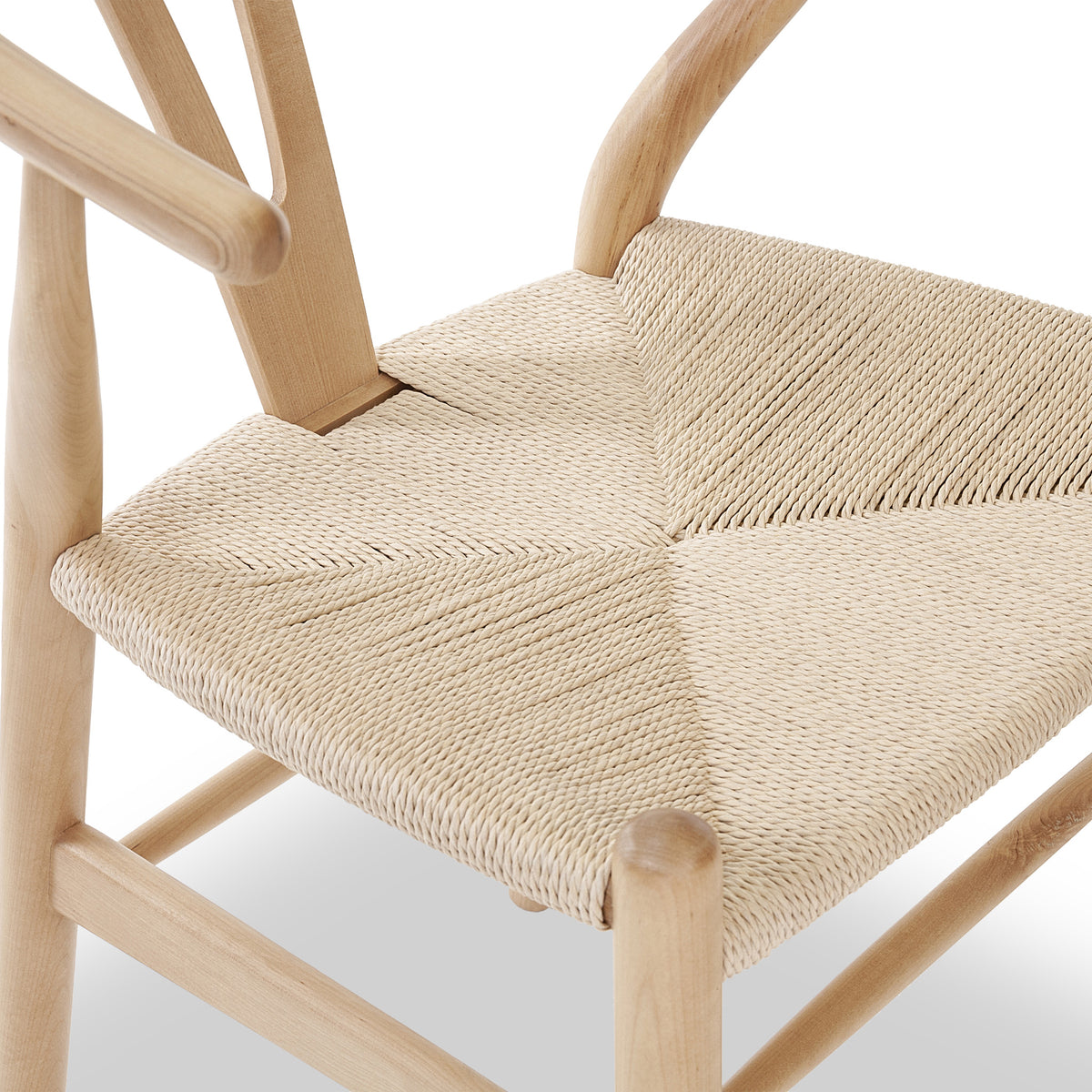 Natural Wishbone Chair from Roseland
