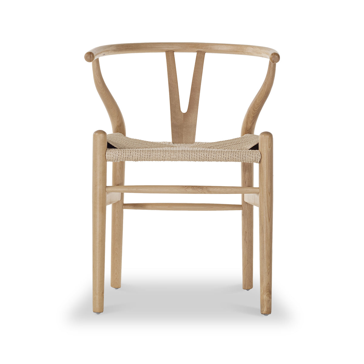 Natural Wishbone Chair from Roseland