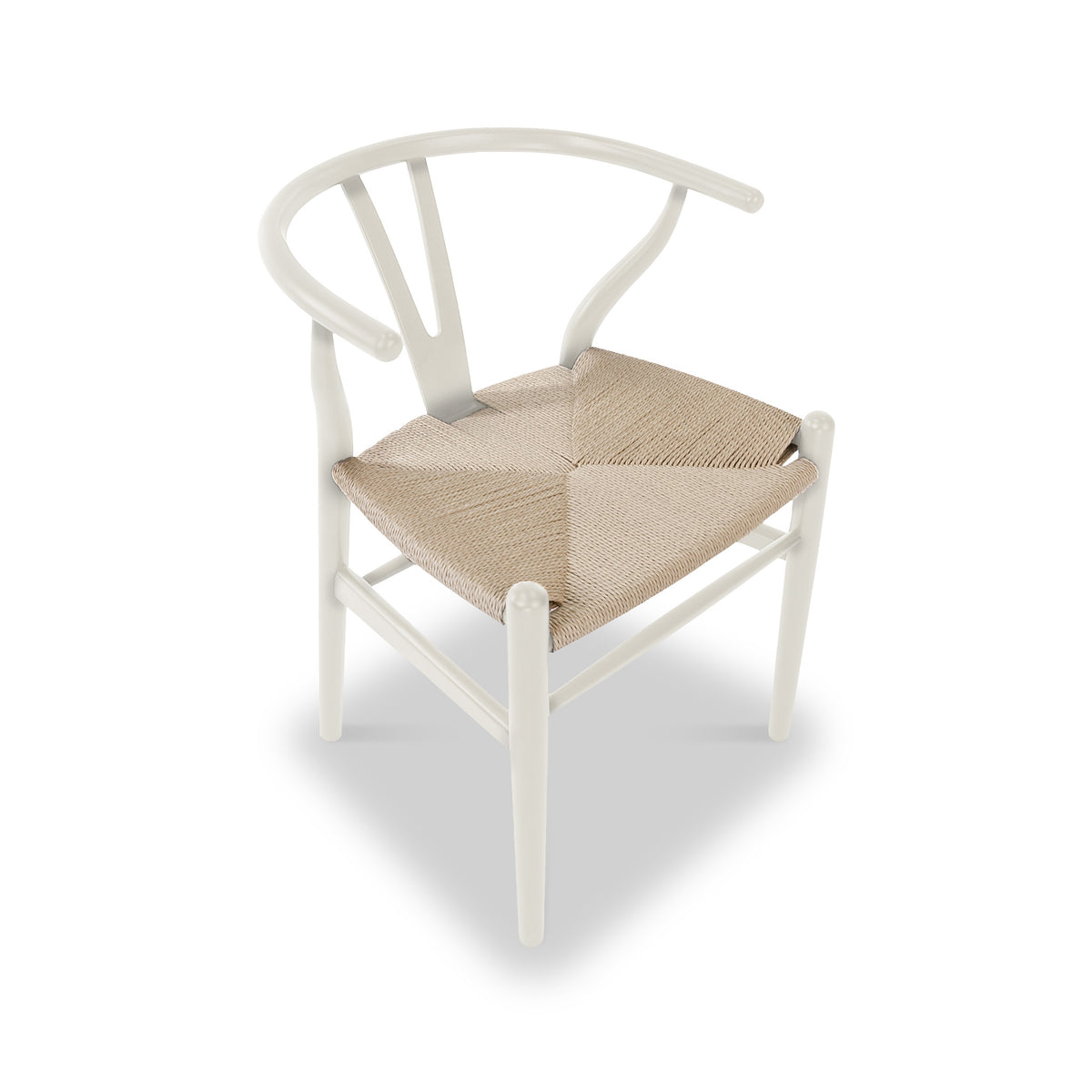 White Wishbone Chair from Roseland