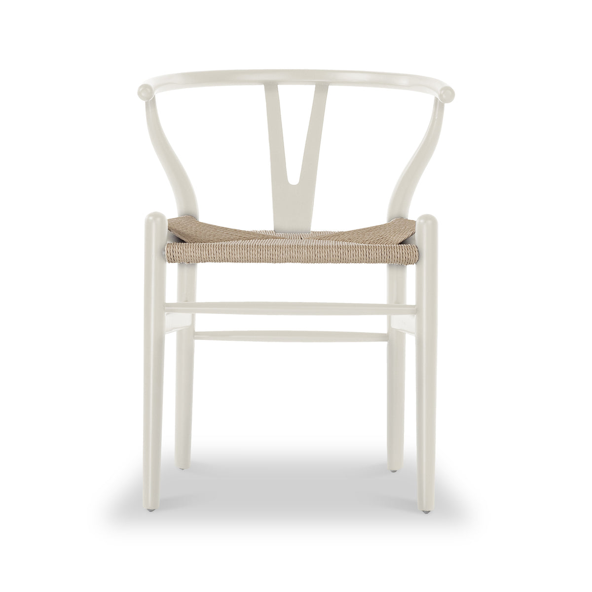 White Wishbone Chair from Roseland