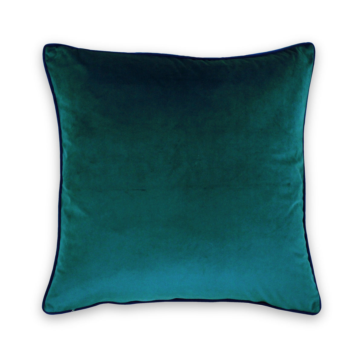 Willis Polyester Cushion | Teal/Navy