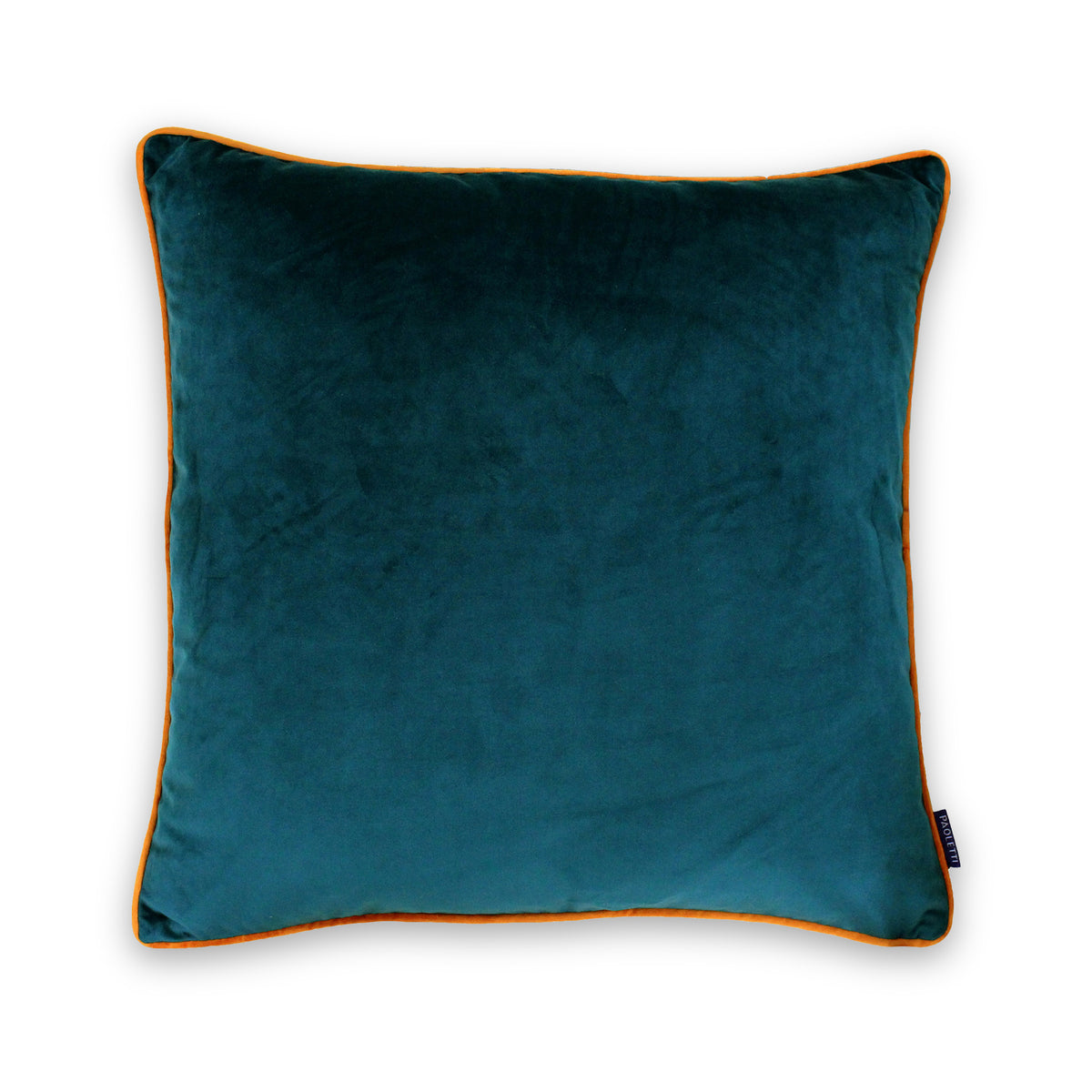 Willis Polyester Cushion | Teal/Tiger