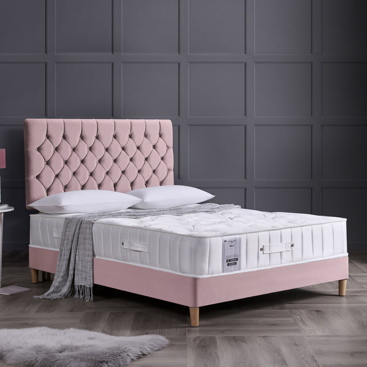 lifestyle image of the Roseland Sleep Bella Pocket Mattress