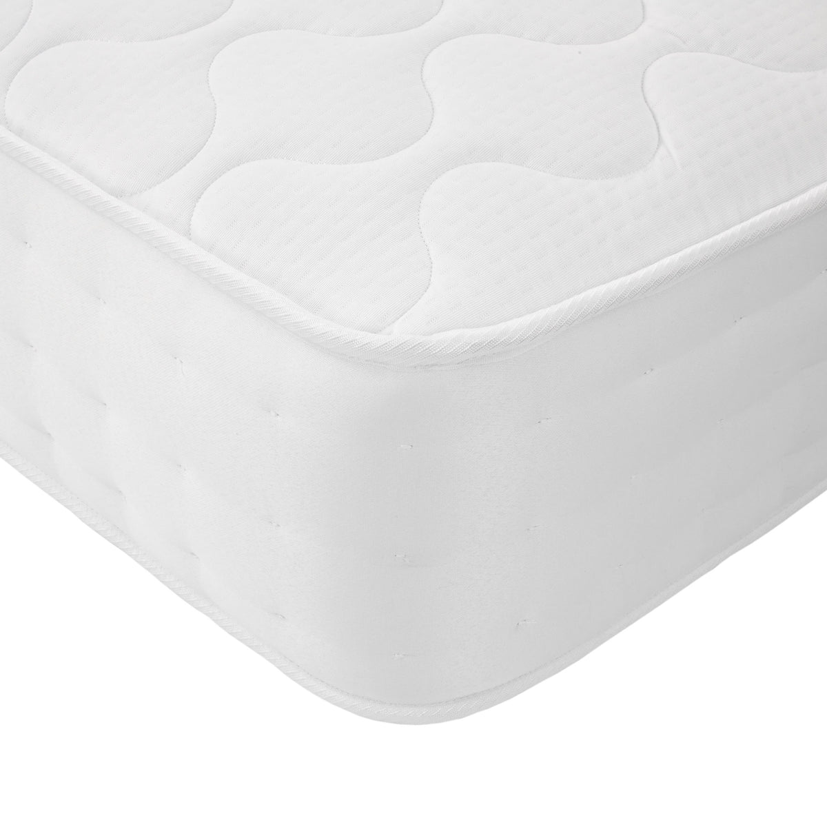 Roseland Sleep Comfort Quilted Mattress corner close up