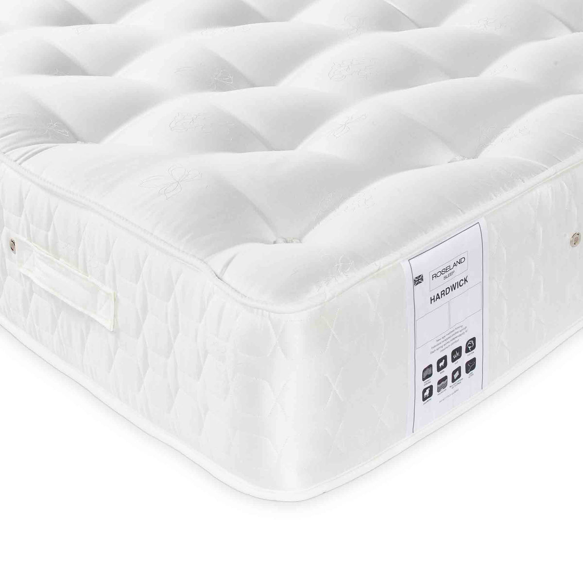 Roseland Sleep Hardwick Pocket Mattress corner image