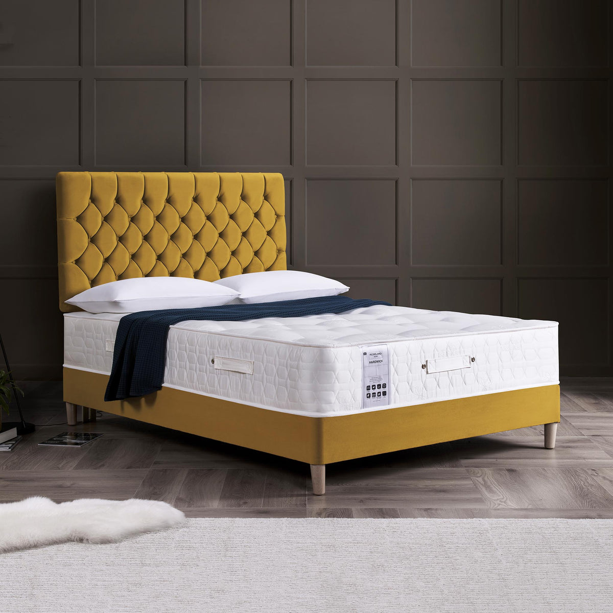 Roseland Sleep Hardwick Pocket Mattress - Lifestyle